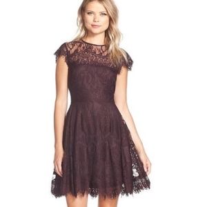 BB Dakota Rihanna Illusion Yoke Lace Dress